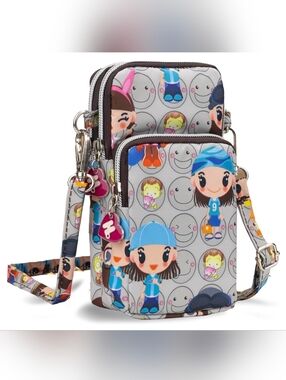 Crossbody Bag Phone Sleeve Concert Venue Festival Adjustable Strap Arm Wrist NWT